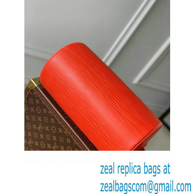 Louis Vuitton Epi Calf leather Soft Polochon MM Bag M23719 Orange 2023 - Click Image to Close