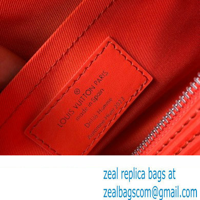 Louis Vuitton Epi Calf leather Soft Polochon MM Bag M23719 Orange 2023 - Click Image to Close