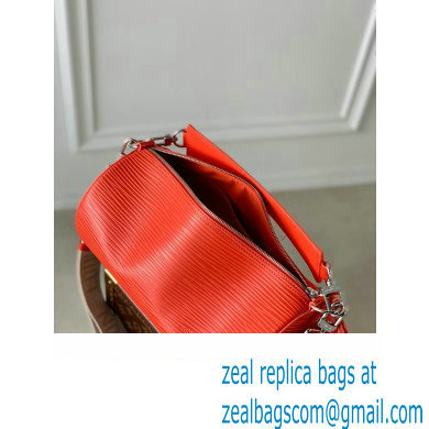 Louis Vuitton Epi Calf leather Soft Polochon MM Bag M23719 Orange 2023 - Click Image to Close