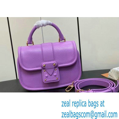 Louis Vuitton Epi grained cowhide leather Hide and Seek Bag M22721 Lilas Provence Lilac 2023 - Click Image to Close
