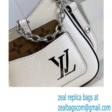 Louis Vuitton Epi grained cowhide leather Marellini Bag M20999 Quartz White 2023