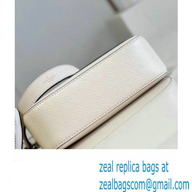Louis Vuitton Epi grained cowhide leather Marellini Bag M20999 Quartz White 2023