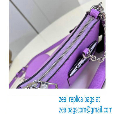 Louis Vuitton Epi grained cowhide leather Marellini Bag M22653 Lilas Provence Lilac 2023 - Click Image to Close