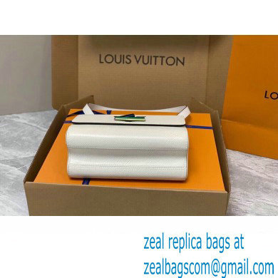Louis Vuitton Epi grained leather Twist MM Bag M22029 White 2023