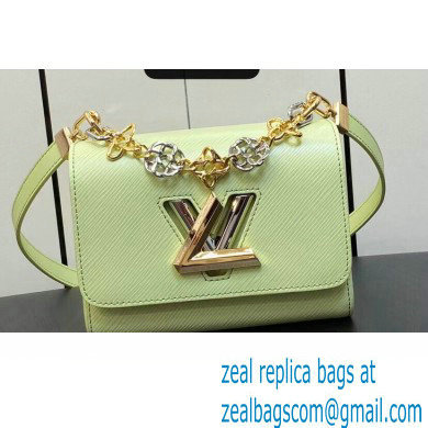 Louis Vuitton Epi grained leather Twist PM Bag M22768 Green 2023