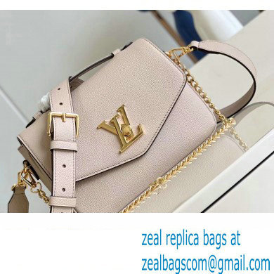 Louis Vuitton Grained calf leather Oxford Bag M22792 Greige 2023 - Click Image to Close