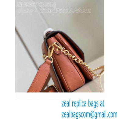 Louis Vuitton Grained calf leather Oxford Bag M22952 Cognac 2023 - Click Image to Close