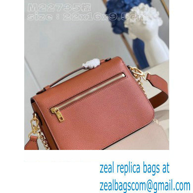 Louis Vuitton Grained calf leather Oxford Bag M22952 Cognac 2023 - Click Image to Close