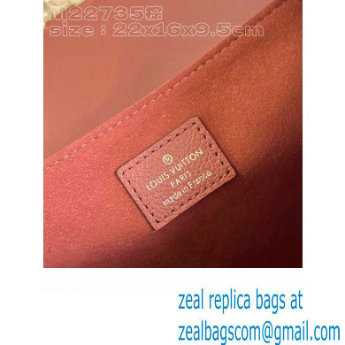 Louis Vuitton Grained calf leather Oxford Bag M22952 Cognac 2023 - Click Image to Close