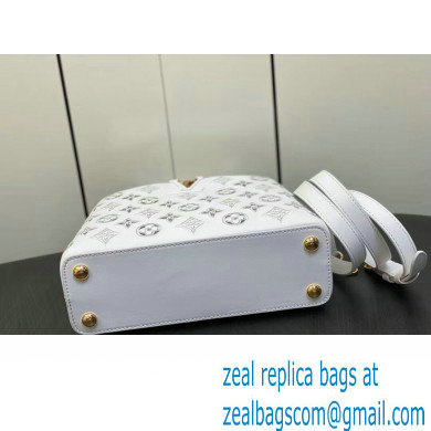 Louis Vuitton LV Broderie Anglaise Capucines BB Bag M20742 White 2023