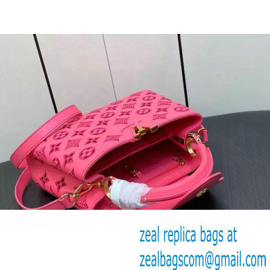 Louis Vuitton LV Broderie Anglaise Capucines BB Bag M22922 Pink 2023