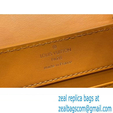 Louis Vuitton LV Broderie Anglaise Capucines Mini Bag M22863 Saffron Yellow 2023