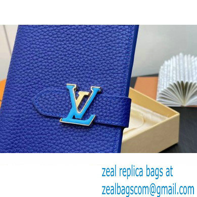 Louis Vuitton LV Vertical Wallet M82441 Blue 2023