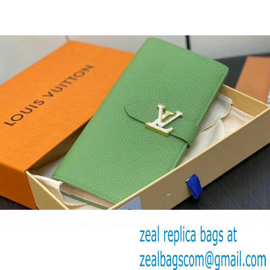 Louis Vuitton LV Vertical Wallet M82512 Vert Noto Green 2023