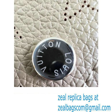 Louis Vuitton Mahina perforated calf leather Card Holder Recto Verso M81287 Galet Gray 2023 - Click Image to Close