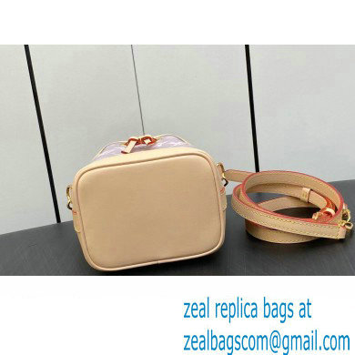 Louis Vuitton Monoglam canvas Nano Noe Bag M82427 Rose Pink 2023 - Click Image to Close
