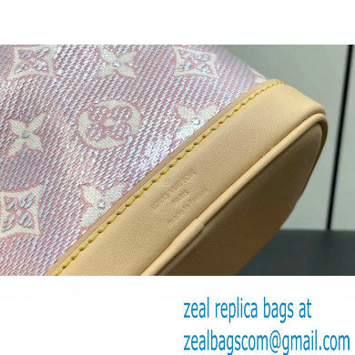 Louis Vuitton Monoglam canvas Nano Noe Bag M82427 Rose Pink 2023 - Click Image to Close