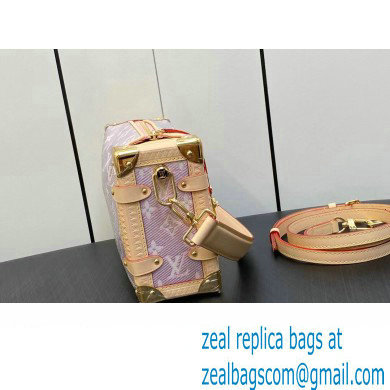 Louis Vuitton Monoglam canvas Side Trunk Bag M22842 Rose Pink 2023 - Click Image to Close