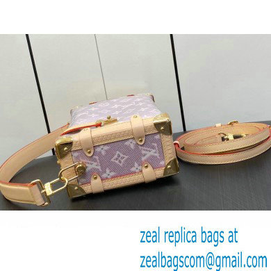 Louis Vuitton Monoglam canvas Side Trunk Bag M22842 Rose Pink 2023 - Click Image to Close