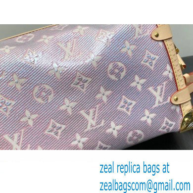 Louis Vuitton Monoglam canvas Side Trunk Bag M22842 Rose Pink 2023 - Click Image to Close