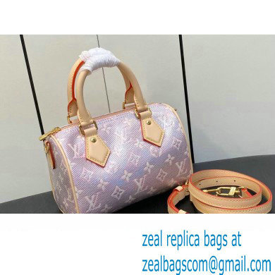 Louis Vuitton Monoglam canvas Speedy Bandouliere 20 Bag M22849 Rose Pink 2023