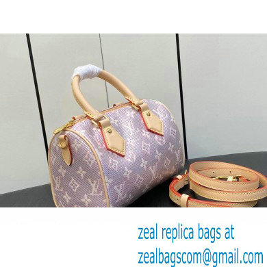 Louis Vuitton Monoglam canvas Speedy Bandouliere 20 Bag M22849 Rose Pink 2023 - Click Image to Close