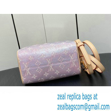 Louis Vuitton Monoglam canvas Speedy Bandouliere 20 Bag M22849 Rose Pink 2023 - Click Image to Close