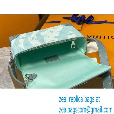 Louis Vuitton Monogram Aquagarden canvas Steamer Wearable Wallet Bag M22637 Crystal Blue 2023 - Click Image to Close