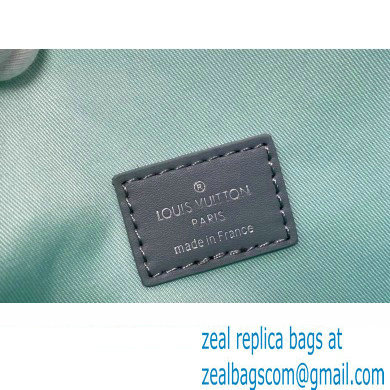 Louis Vuitton Monogram Aquagarden canvas Steamer Wearable Wallet Bag M22637 Crystal Blue 2023