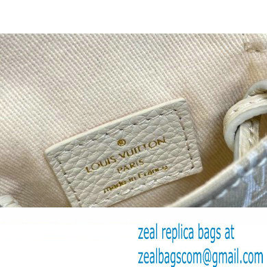 Louis Vuitton Monogram Canvas Pochette Cancun Pouch Bag M60018 Beige 2023 - Click Image to Close