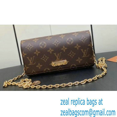 Louis Vuitton Monogram Canvas Wallet On Chain Lily Bag M82509 2023