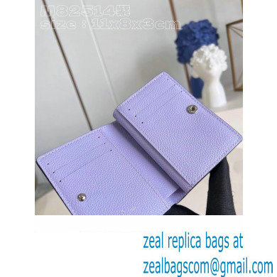 Louis Vuitton Monogram Empreinte Clea wallet Iris Purple 2023 - Click Image to Close