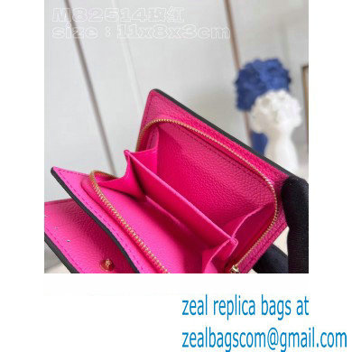 Louis Vuitton Monogram Empreinte Clea wallet M82514 Lollipop Pink 2023 - Click Image to Close