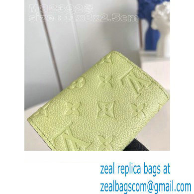 Louis Vuitton Monogram Empreinte Rosalie Coin Purse M82392 Green 2023 - Click Image to Close