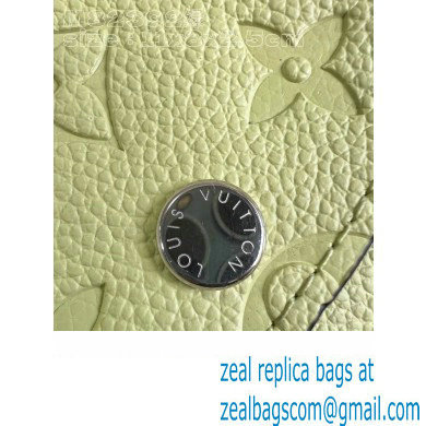 Louis Vuitton Monogram Empreinte Rosalie Coin Purse M82392 Green 2023 - Click Image to Close