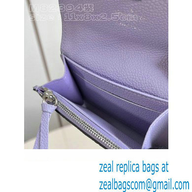 Louis Vuitton Monogram Empreinte Rosalie Coin Purse M82394 Iris Purple 2023 - Click Image to Close