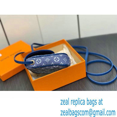 Louis Vuitton Monogram Pochette Cancun Pouch Bag M60018 Denim Blue 2023 - Click Image to Close