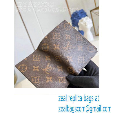 Louis Vuitton Monogram canvas Lisa Wallet Brown 2023