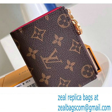 Louis Vuitton Monogram canvas Lisa Wallet M82381 Tonic Orange 2023 - Click Image to Close