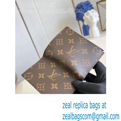 Louis Vuitton Monogram canvas Lisa Wallet M82381 Tonic Orange 2023