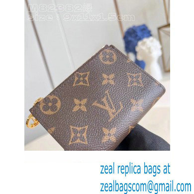 Louis Vuitton Monogram canvas Lisa Wallet M82382 Vert Noto Green 2023 - Click Image to Close