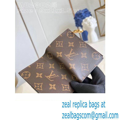 Louis Vuitton Monogram canvas Lisa Wallet M82382 Vert Noto Green 2023