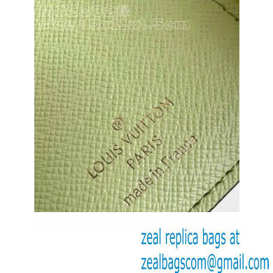 Louis Vuitton Monogram canvas Lisa Wallet M82382 Vert Noto Green 2023 - Click Image to Close