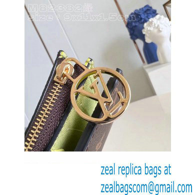 Louis Vuitton Monogram canvas Lisa Wallet M82382 Vert Noto Green 2023