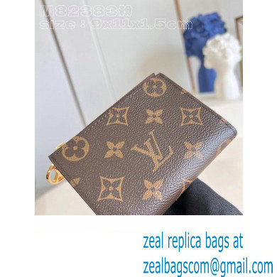 Louis Vuitton Monogram canvas Lisa Wallet M82383 Lollipop Pink 2023