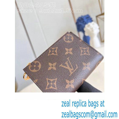 Louis Vuitton Monogram canvas Lisa Wallet M82415 Iris Purple 2023