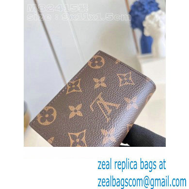 Louis Vuitton Monogram canvas Lisa Wallet M82415 Iris Purple 2023