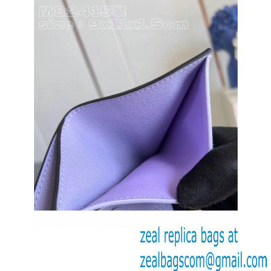 Louis Vuitton Monogram canvas Lisa Wallet M82415 Iris Purple 2023 - Click Image to Close