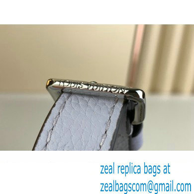 Louis Vuitton Perforated Mahina calfskin Baia PM Bag M22959 Light Lilac 2023