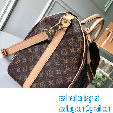 Louis Vuitton monogram Canvas Keepall 45/50/55 With Strap - Click Image to Close